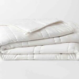 Brand New! Baloo 15 lb Weighted Blanket - Queen/Full (60 x 80) - Pebble White